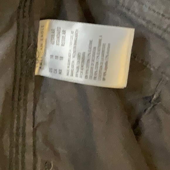 American Eagle Cargo Utility Pants w/ Draw string cuff. Size 18, new never worn! - Picture 7 of 7